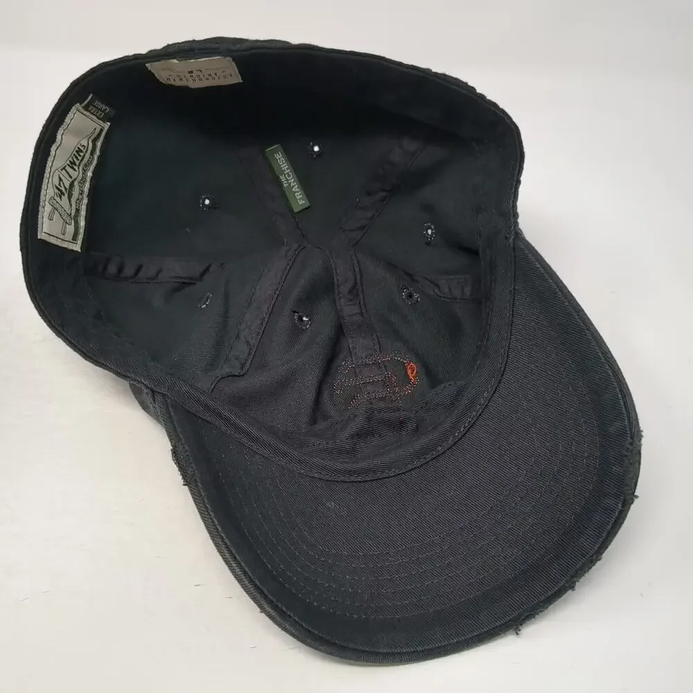 '47 San Francisco Giants MLB Black Baseball Cap XL Distressed SF Logo 1958 Back